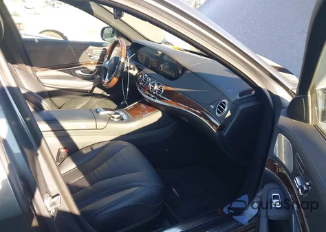 2019 Mercedes-Benz S 450 4Matic из США, поврежденный, VIN WDDUG6EB2KA476408